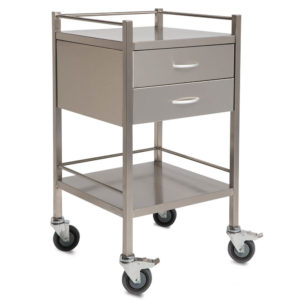 SQ Series Dressing Trolley - 2 Drawer