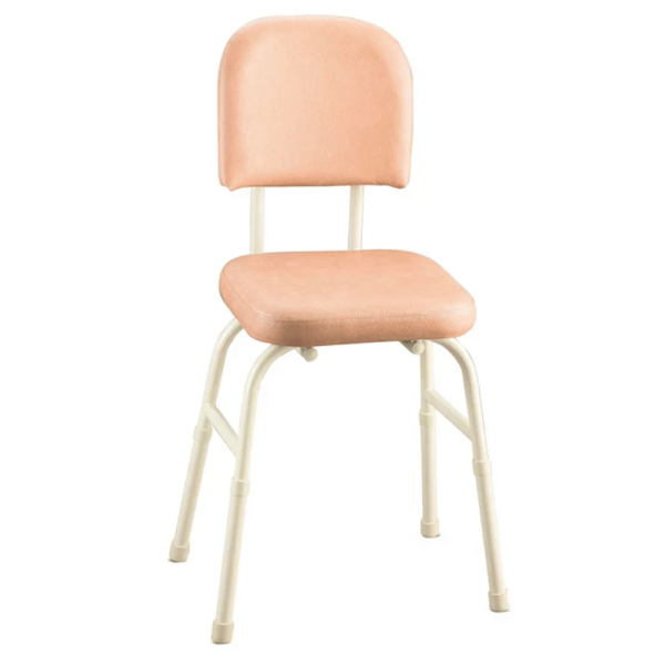 Perching Stool - Champagne Vinyl