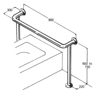 Bath/Shower Rail