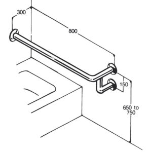 Bath/Shower Rail