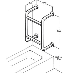 Bath/Shower Rail