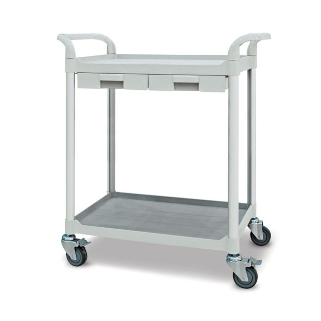 Service Cart 2 Shelves And 2 Drawers Carequip Pty Ltd