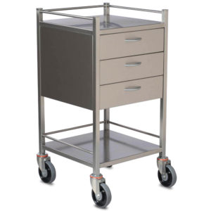 SQ Series Dressing Trolley - 3 Drawer